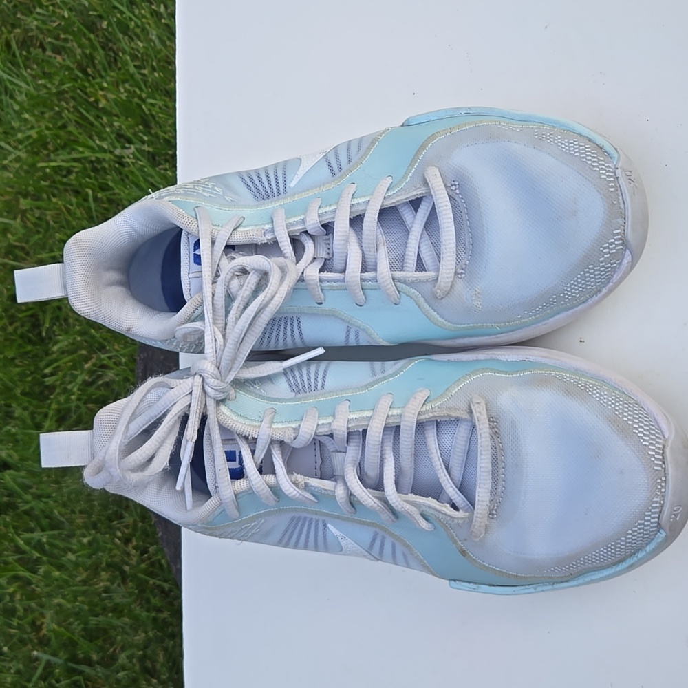 Nike "Sabrina" Kids Light Blue and White Sneakers Girls